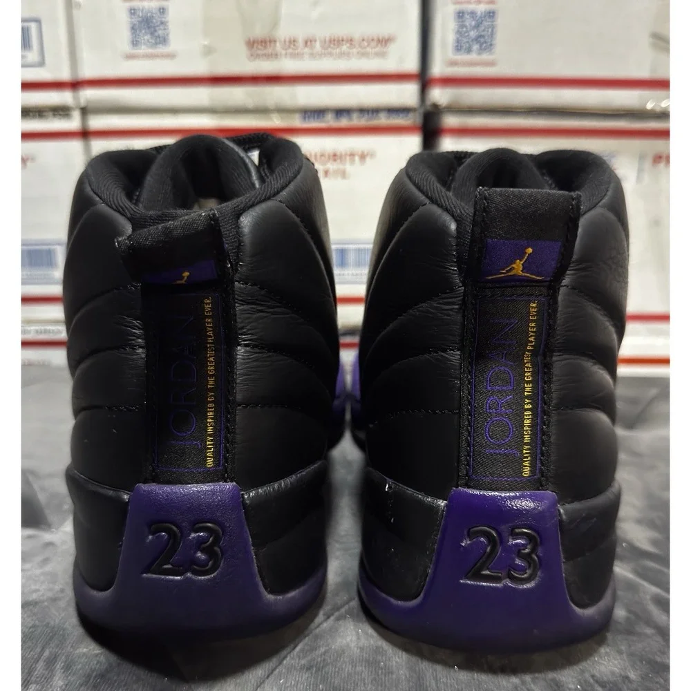 Size 8 - Jordan 12 Retro Mid Field Purple